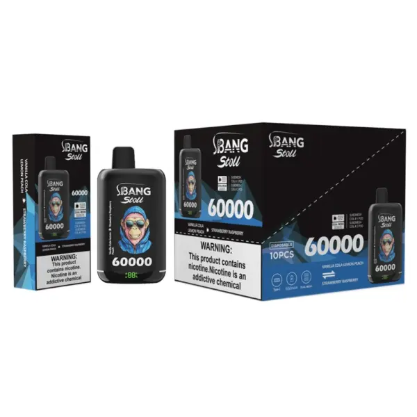Bang Stoll 60k Puffs 2 w 1 Jednorazowy Vape Ładowalny 60000 Darmowa Wysyłka 15 Bang Stoll 60k Puffs 2 w 1 Jednorazowy Vape Ładowalny 60000 Darmowa Wysyłka