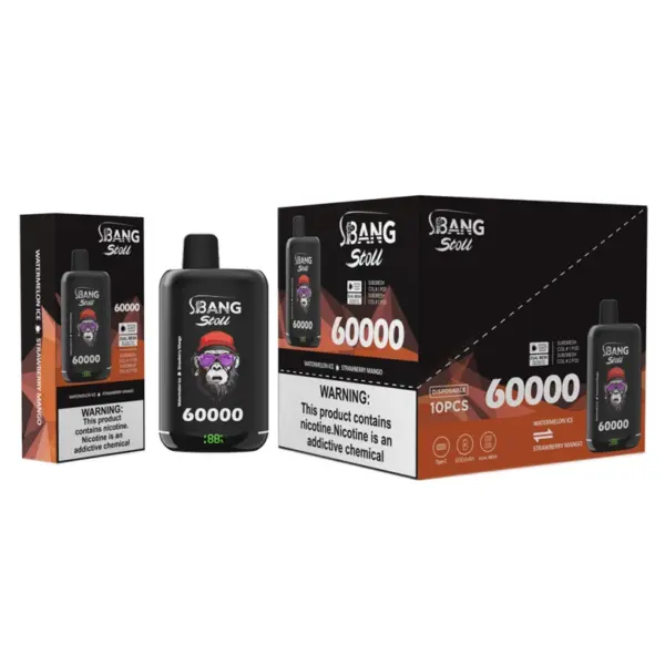 Bang Stoll 60k Puffs 2 w 1 Jednorazowy Vape Ładowalny 60000 Darmowa Wysyłka 13 Bang Stoll 60k Puffs 2 w 1 Jednorazowy Vape Ładowalny 60000 Darmowa Wysyłka
