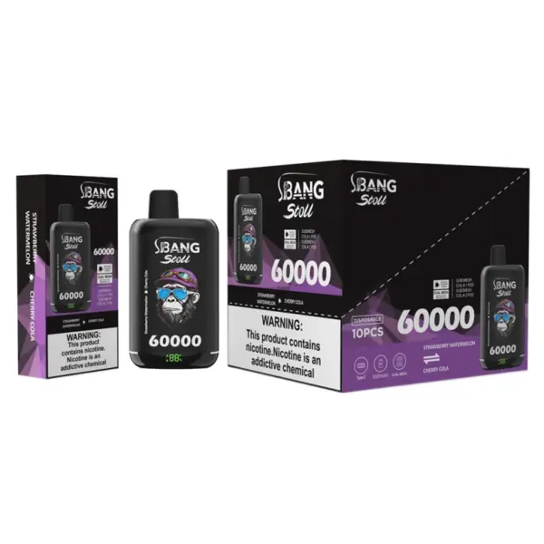 Bang Stoll 60k Puffs 2 w 1 Jednorazowy Vape Ładowalny 60000 Darmowa Wysyłka 11 Bang Stoll 60k Puffs 2 w 1 Jednorazowy Vape Ładowalny 60000 Darmowa Wysyłka
