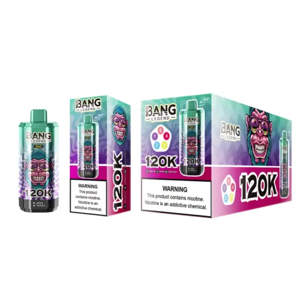 EU Puff 120000 Bang Legend 120k 5 w 1 Najdłużej Trwały Jednorazowy Vape Darmowa Wysyłka 10 EU Puff 120000 Bang Legend 120k 5 w 1 Najdłużej Trwały Jednorazowy Vape Darmowa Wysyłka