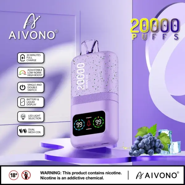 EU Puff 20K Aivono 20000 Puffs Jednorazowy Vape Hurtowo Z Darmową Wysyłką 15 EU Puff 20K Aivono 20000 Puffs Jednorazowy Vape Hurtowo Z Darmową Wysyłką