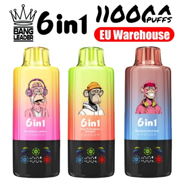 EU Vape Bang Leader 110k Zaciągnięć 110000 Jednorazowy E-Papieros Szybka Dostawa