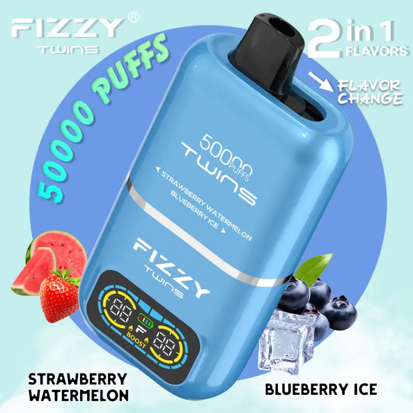 EU Vape Fizzy 50k Zaciągnięć 50000 Twins 2 w 1 Najlepszy Jednorazowy E Papieros Darmowa Wysyłka 6 EU Vape Fizzy 50k Zaciągnięć 50000 Twins 2 w 1 Najlepszy Jednorazowy E Papieros Darmowa Wysyłka