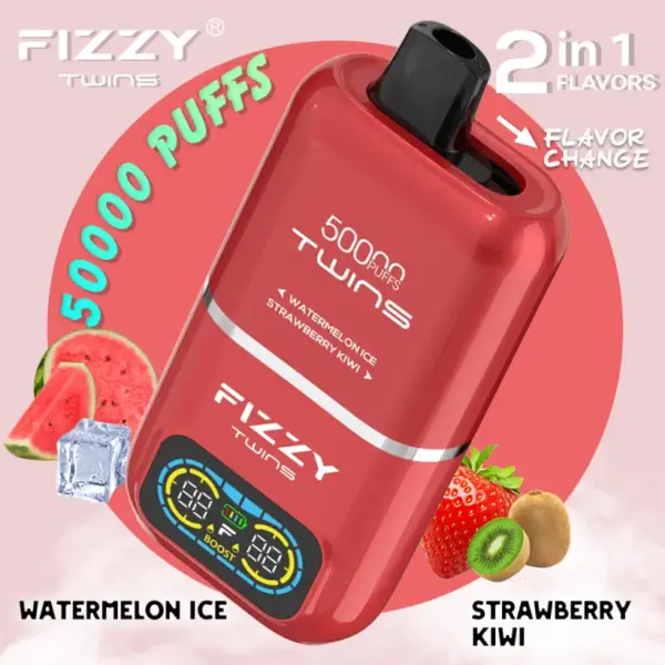 EU Vape Fizzy 50k Zaciągnięć 50000 Twins 2 w 1 Najlepszy Jednorazowy E Papieros Darmowa Wysyłka 10 EU Vape Fizzy 50k Zaciągnięć 50000 Twins 2 w 1 Najlepszy Jednorazowy E Papieros Darmowa Wysyłka