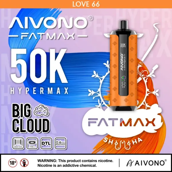 Magazyn UE Aivono Fatmax 50k Puffs 50000 Shisha Waporyzator Jednorazowy Duża Chmura 12 Magazyn UE Aivono Fatmax 50k Puffs 50000 Shisha Waporyzator Jednorazowy Duża Chmura