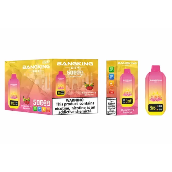 Magazyn UE Bang King 50k Puffs City Jednorazowy Vape 50000 Darmowa Wysyłka 3–7 Dni Roboczych 15 Magazyn UE Bang King 50k Puffs City Jednorazowy Vape 50000 Darmowa Wysyłka 3–7 Dni Roboczych