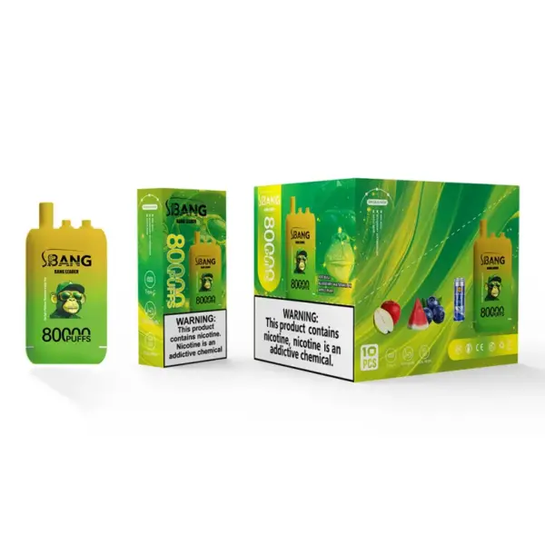 Magazyn UE Bang Leader 80k Zaciągnięć 80000 Trzy Smaki Jednorazowy Vape 3 w 1 Sklep 14 Magazyn UE Bang Leader 80k Zaciągnięć 80000 Trzy Smaki Jednorazowy Vape 3 w 1 Sklep