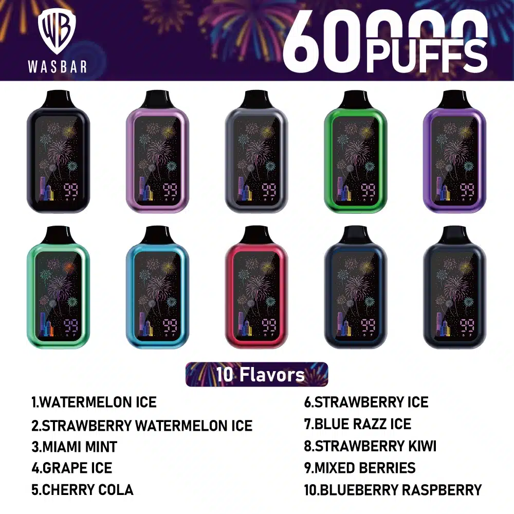 EU Vape Wasbar 60k Zaciągnięć 60000 Papieros Elektroniczny Sprzedaż Hurtowa Darmowa Wysyłka 16 EU Vape Wasbar 60k Zaciągnięć 60000 Papieros Elektroniczny Sprzedaż Hurtowa Darmowa Wysyłka