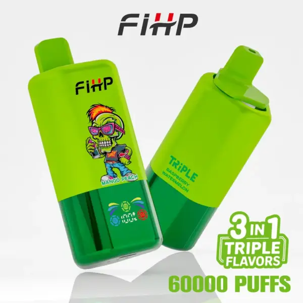FIHP 60k Pufów 3 w 1 Jednorazowy Vape Potrójne Smaki 60000 Magazyn UE 15 FIHP 60k Pufów 3 w 1 Jednorazowy Vape Potrójne Smaki 60000 Magazyn UE