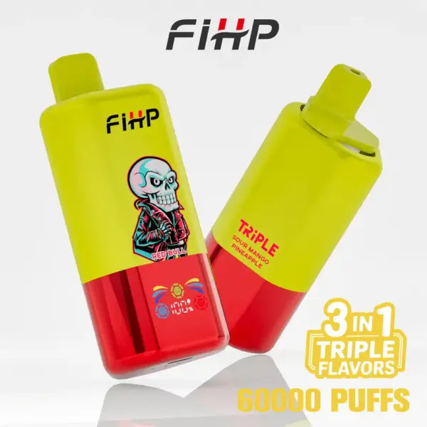 FIHP 60k Pufów 3 w 1 Jednorazowy Vape Potrójne Smaki 60000 Magazyn UE 14 FIHP 60k Pufów 3 w 1 Jednorazowy Vape Potrójne Smaki 60000 Magazyn UE