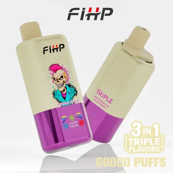 FIHP 60k Pufów 3 w 1 Jednorazowy Vape Potrójne Smaki 60000 Magazyn UE 11 FIHP 60k Pufów 3 w 1 Jednorazowy Vape Potrójne Smaki 60000 Magazyn UE