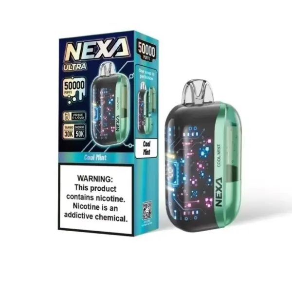 NEXA 50k Puffs Utral 50000 Crystal Jednorazowy Vape z 20mg Nikotyny Darmowa Wysyłka