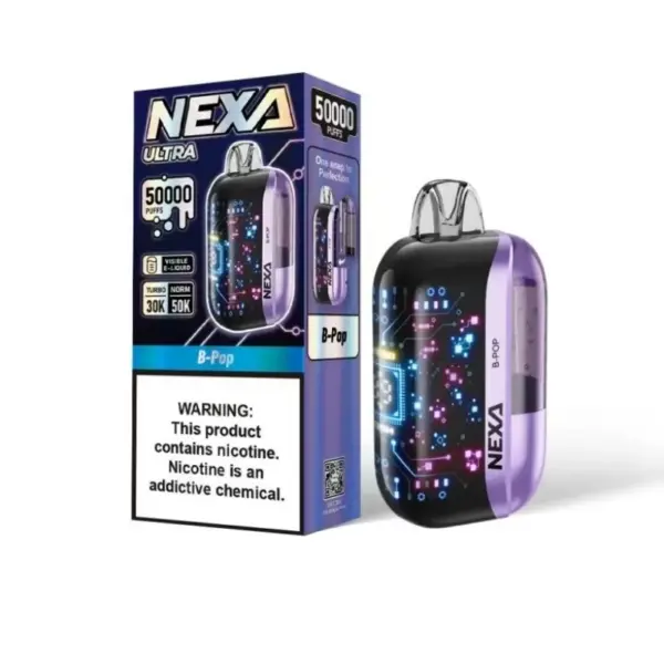 NEXA 50k Puffs Utral 50000 Crystal Jednorazowy Vape z 20mg Nikotyny Darmowa Wysyłka
