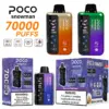 POCO 70000 Pufy 70k Snowman Ice Control Waporyzator Jednorazowy Darmowa Wysyłka Magazyn UE