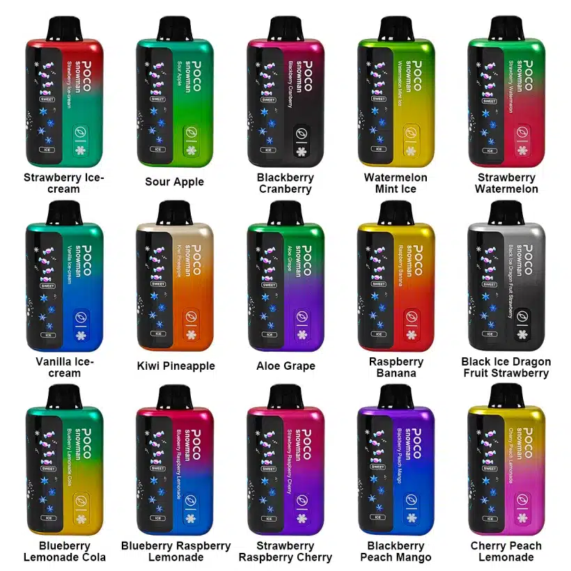 POCO 70000 Pufy 70k Snowman Ice Control Waporyzator Jednorazowy Darmowa Wysyłka Magazyn UE 6 POCO 70000 Pufy 70k Snowman Ice Control Waporyzator Jednorazowy Darmowa Wysyłka Magazyn UE