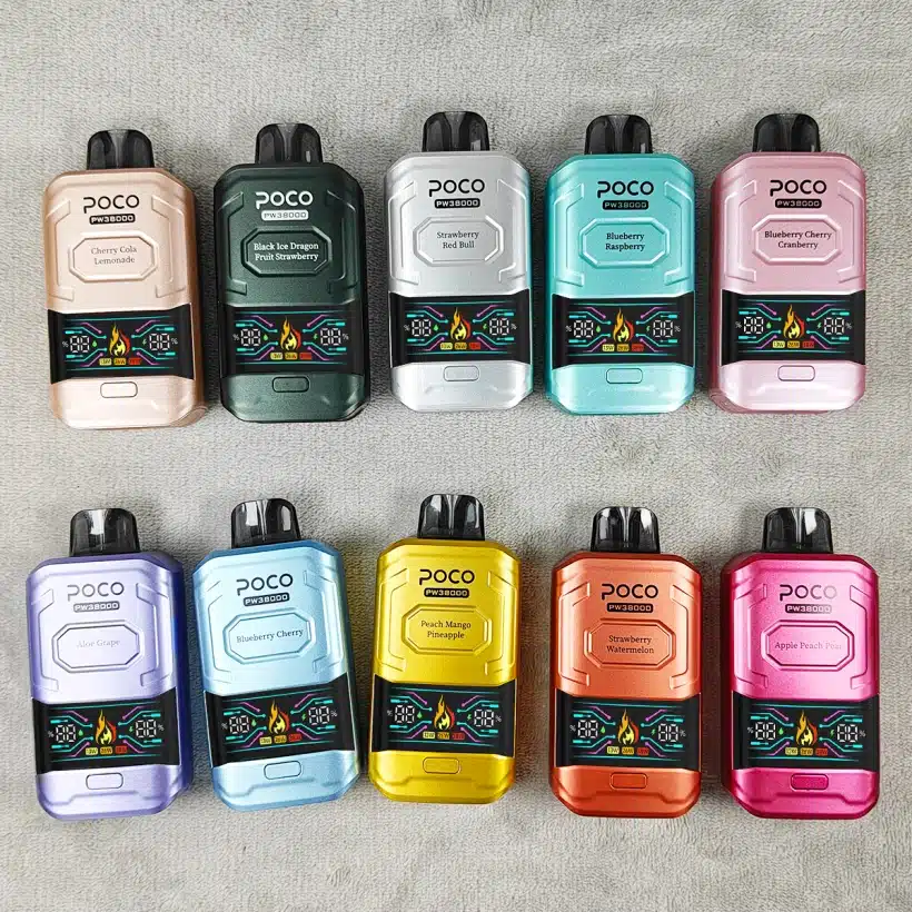 POCO PW 38000 Pufów 38K Najlepszy Jednorazowy Vape Pen Darmowa Wysyłka Magazyn UE 7 POCO PW 38000 Pufów 38K Najlepszy Jednorazowy Vape Pen Darmowa Wysyłka Magazyn UE