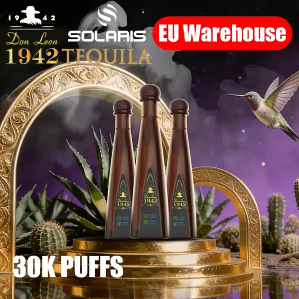 Solaris Tequila 30000 Puffs Don Leon 1942 30k Jednorazowy Vape Pen Magazyn UE