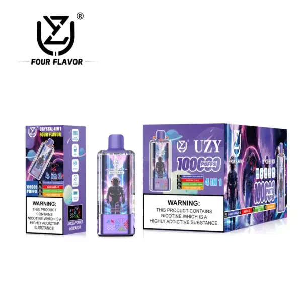UZY 100K Puffs 4 w 1 Cztery Smaki Jednorazowy Vape 100000 Szybka Dostawa Magazyn UE 14 UZY 100K Puffs 4 w 1 Cztery Smaki Jednorazowy Vape 100000 Szybka Dostawa Magazyn UE