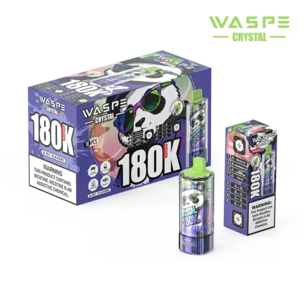 WASPE 180K zaciągnięć 8 w 1 Crystal Jednorazowy Vape 180000 Darmowa wysyłka z magazynu UE 12 WASPE 180K zaciągnięć 8 w 1 Crystal Jednorazowy Vape 180000 Darmowa wysyłka z magazynu UE