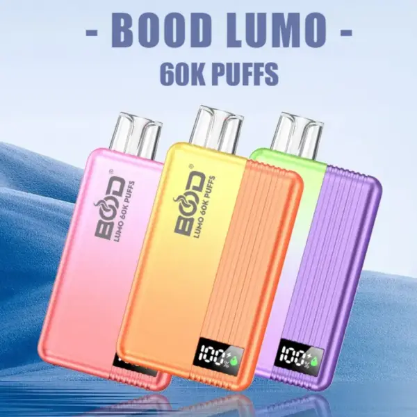 BOOD Lumo 60K Puffs 60000 Jednorazowy Vape Hurt Darmowa Wysyłka