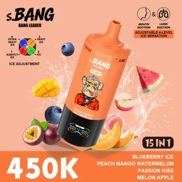 Bang Leader 450K Puffs 15 W 1 Jednorazowy E Papieros Wiele Smaków Darmowa Wysyłka 10 Bang Leader 450K Puffs 15 W 1 Jednorazowy E Papieros Wiele Smaków Darmowa Wysyłka