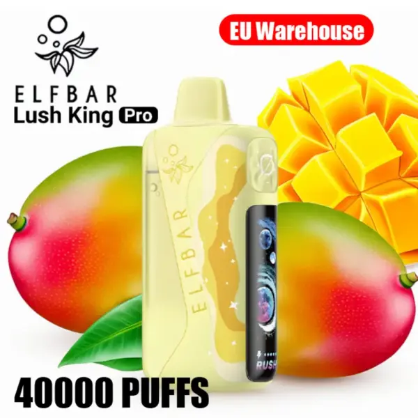 ELF BAR 40k Puffs 40000 Lush King Pro jednorazowy vape Magazyn UE
