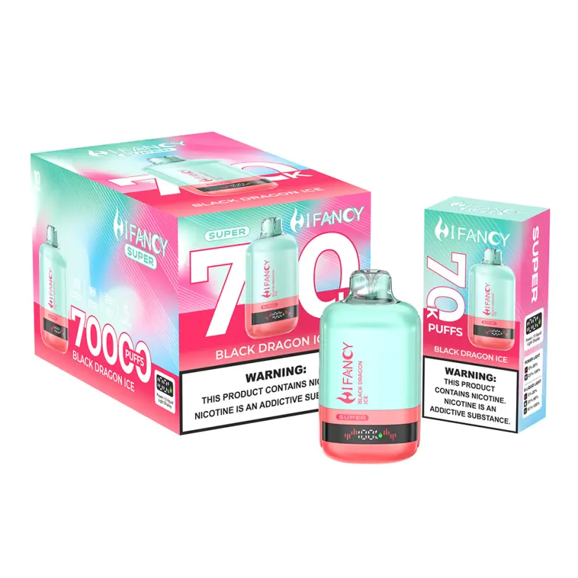 Hifancy 70K Puffs 70000 Super Vape Jednorazowy Darmowa Wysyłka Magazyn UE 5 Hifancy 70K Puffs 70000 Super Vape Jednorazowy Darmowa Wysyłka Magazyn UE