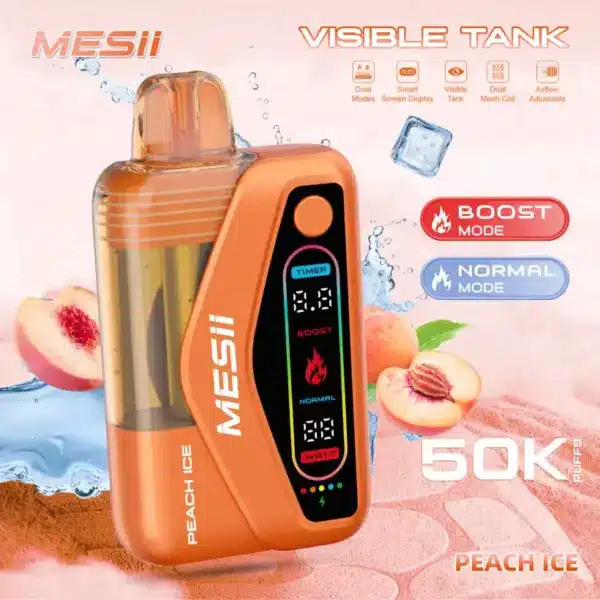 Mesii 50K Puffs Visible Tank Dual Mode Sigaretta Elettronica Usa E Getta 50000 Spedizione Gratuita 12 Mesii 50K Puffs Visible Tank Dual Mode Jednorazowy E Papieros 50000 Darmowa Wysyłka