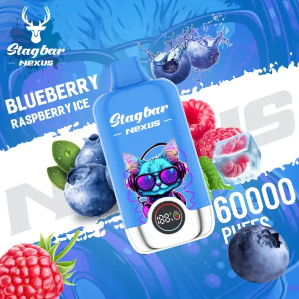Stagbar 60K Puffs Nexus Jednorazowy E Papieros 60000 Magazyn UE