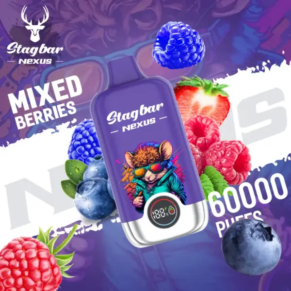 Stagbar 60K Puffs Nexus Jednorazowy E Papieros 60000 Magazyn UE