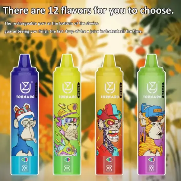 UZY Tornado 20000 Puffs Vape Jednorazowy Hurt Magazyn UE 15 UZY Tornado 20000 Puffs Vape Jednorazowy Hurt Magazyn UE