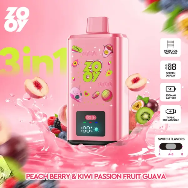 Zooy 150K Puffs 150000 Potrójne Smaki Jednorazowy Vape 3 W 1 Hurtownia Magazyn UE 14 Zooy 150K Puffs 150000 Potrójne Smaki Jednorazowy Vape 3 W 1 Hurtownia Magazyn UE
