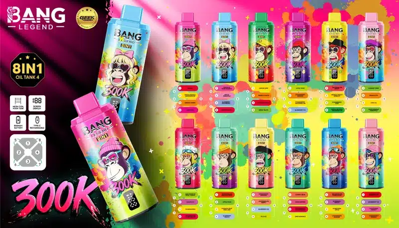 Bang Legend 300000 Zaciągnięć 8 w 1 Smaki Jednorazowy Vape Online Darmowa Wysyłka 16 Bang Legend 300000 Zaciągnięć 8 w 1 Smaki Jednorazowy Vape Online Darmowa Wysyłka