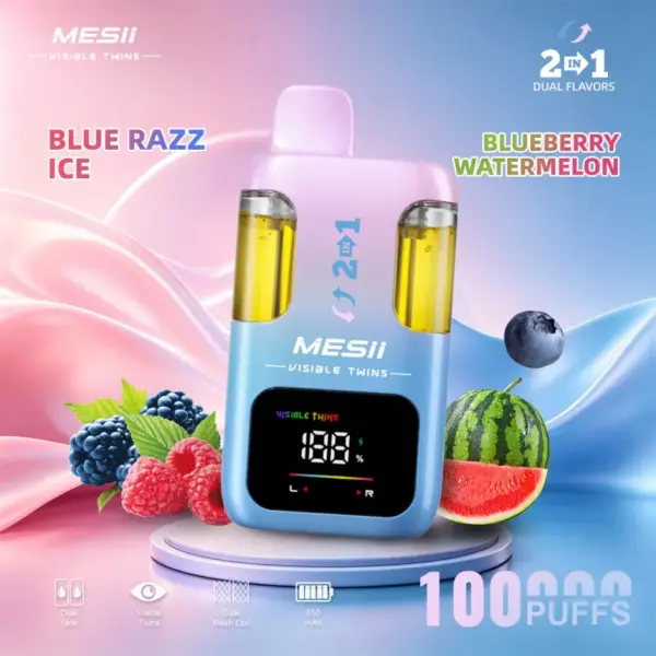 Mesii 100K Zaciągnięć Visible Twins Podwójne Smaki Crystal Jednorazowy Vape Darmowa Wysyłka 13 Mesii 100K Zaciągnięć Visible Twins Podwójne Smaki Crystal Jednorazowy Vape Darmowa Wysyłka