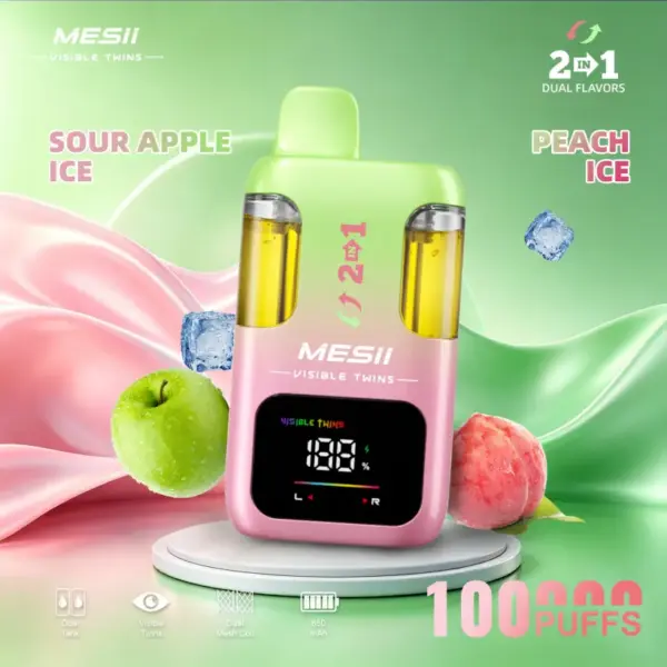 Mesii 100K Zaciągnięć Visible Twins Podwójne Smaki Crystal Jednorazowy Vape Darmowa Wysyłka 12 Mesii 100K Zaciągnięć Visible Twins Podwójne Smaki Crystal Jednorazowy Vape Darmowa Wysyłka