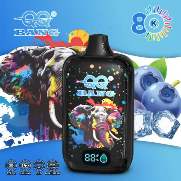 QQ Bang 80000 Zaciągnięć 80K Akumulatorowy Jednorazowy Vape Pen Darmowa Wysyłka 12 QQ Bang 80000 Puff 80K Ricaricabile Usa E Getta Vape Pen Spedizione Gratuita