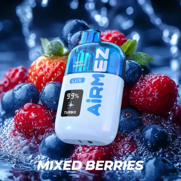 Airmez Lux 100K Zaciągnięć Crystal Jednorazowy Vape Magazyn UE Dostawa W 3-7 Dni