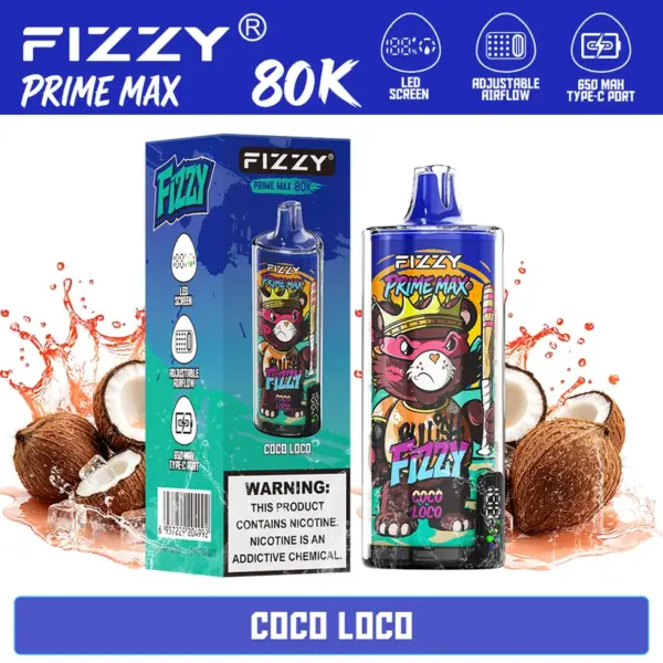 Fizzy 80K Zaciągnięć Prime Max Jednorazowy Vape Magazyn UE Darmowa Wysyłka 13 Fizzy 80K Zaciągnięć Prime Max Jednorazowy Vape Magazyn UE Darmowa Wysyłka
