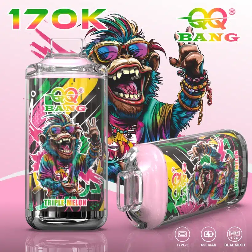 QQ Bang 170K Zaciągnięć Crystal Jednorazowy Vape Hurtowa Sprzedaż Niska Cena Darmowa Wysyłka 8 QQ Bang 170K Zaciągnięć Crystal Jednorazowy Vape Hurtowa Sprzedaż Niska Cena Darmowa Wysyłka