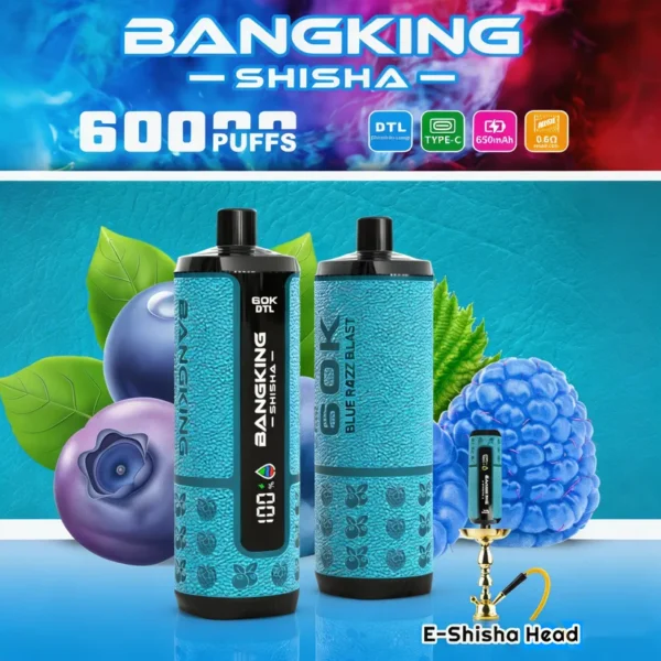 Bang King 60k Zaciągnięć 60000 Puffs Shisha