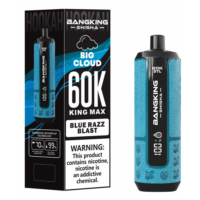 Bang King 60k Zaciągnięć 60000 Puffs Shisha Jednorazowy E-papieros Vape Kupić 7 Bang King 60k Zaciągnięć 60000 Puffs Shisha
