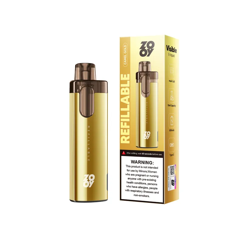 ZOOY Pusty wielokrotnego napełniania pod ładowalny widoczny zbiornik na płyn do vape hurt fabryka oryginalna hurt online 7 ZOOY Refillable Pod