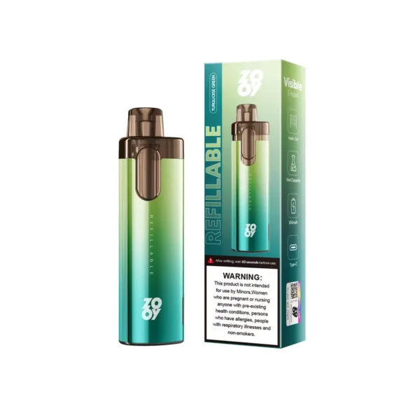 ZOOY Pusty wielokrotnego napełniania pod ładowalny widoczny zbiornik na płyn do vape hurt fabryka oryginalna hurt online 11 ZOOY Refillable Pod