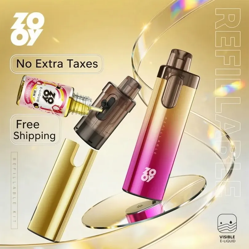 ZOOY Pusty wielokrotnego napełniania pod ładowalny widoczny zbiornik na płyn do vape hurt fabryka oryginalna hurt online 1 ZOOY Refillable Pod