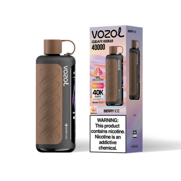 Vozol Gear Hookah 40000 40K Zaciągnięć Zakup Hurtowy DTL Tryb Podwójny Ładowalny Jednorazowy Vape Magazyn Europa 15 Vozol Gear Hookah 40000 Puffs