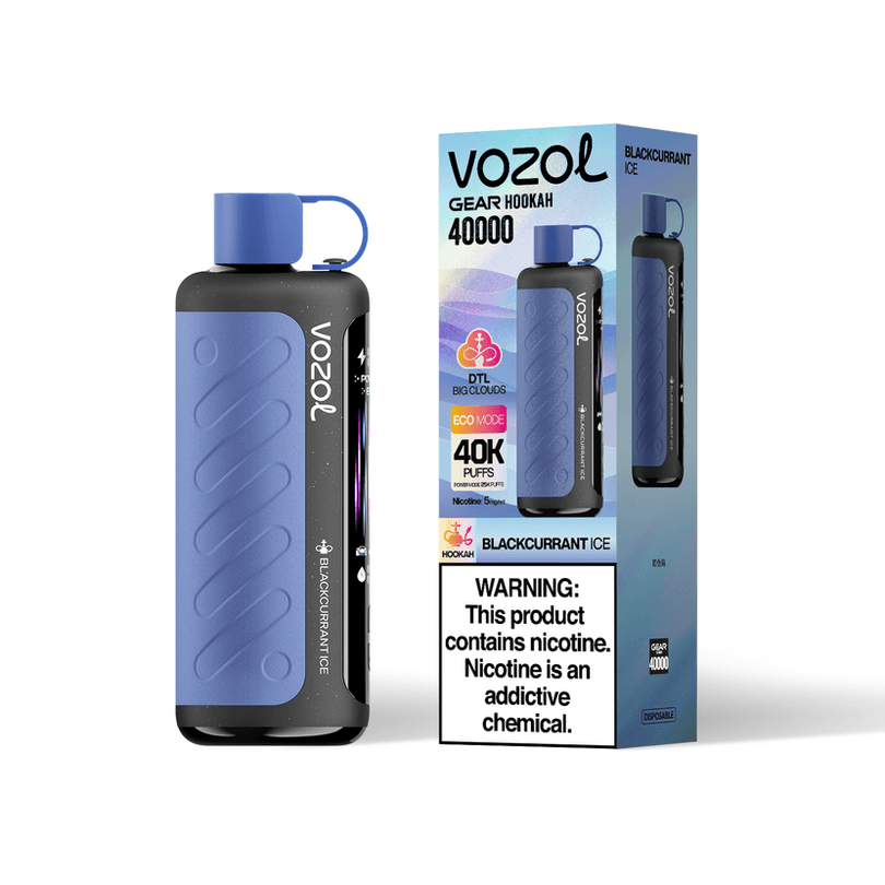 Vozol Gear Hookah 40000 40K Zaciągnięć Zakup Hurtowy DTL Tryb Podwójny Ładowalny Jednorazowy Vape Magazyn Europa 5 Vozol Gear Hookah 40000 Puffs
