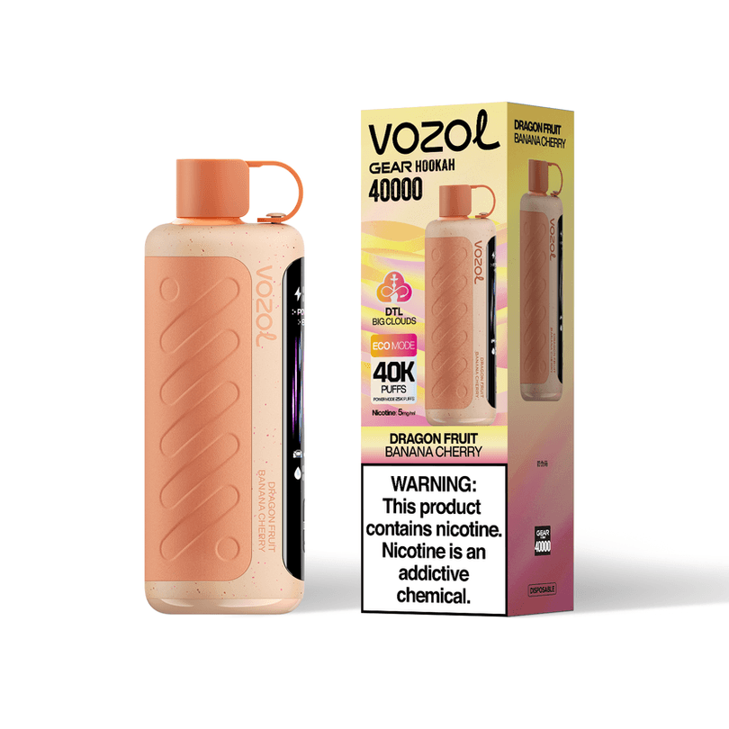 Vozol Gear Hookah 40000 40K Zaciągnięć Zakup Hurtowy DTL Tryb Podwójny Ładowalny Jednorazowy Vape Magazyn Europa 3 Vozol Gear Hookah 40000 Puffs